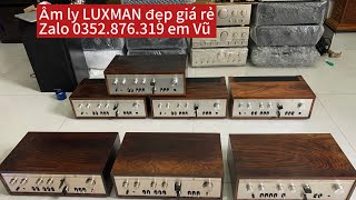 ĐÃ BÁN HẾT. Ngày 2/4 Âm ly LUXMAN đẹp giá rẻ. Các bác lh zalo em Vũ 0352.876.319