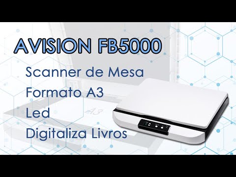 Scanner de Mesa A3 Avision FB5000