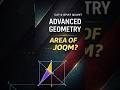 One Triangle Controls the Entire Square 😈 | Geometry Puzzle | 99+ in CAT &amp; GMAT #logicxonomy_shorts