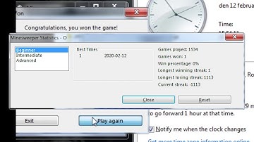 Minesweeper Beginner 0s IGT (TWR), one click