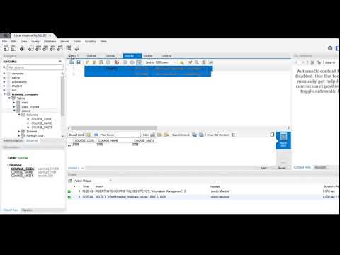 Inserting Values to Database Tables | MySQL Tutorial