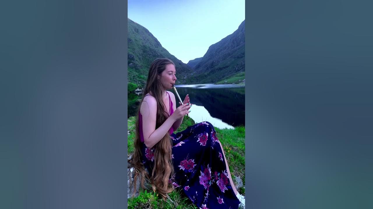 ‘Morrison’s Jig’ in the Gap of Dunloe, Ireland 🇮🇪 #tinwhistle #shorts