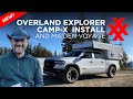 Ram 1500 overland explorer campx install  maiden voyage in montana