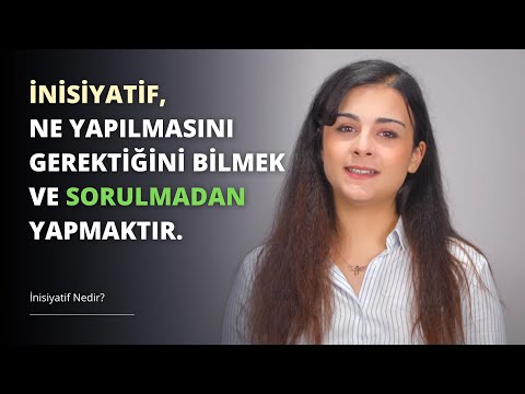 Video: Təşəbbüs sözdür?