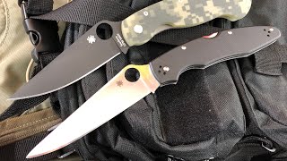 Spyderco Police and Military (why I stopped carrying them)