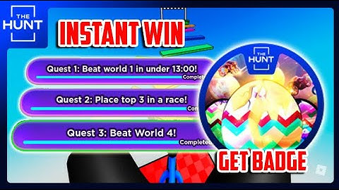 [THE HUNT] Obby But You’re On a Bike Script Hack • Instant Win [Get Badge]