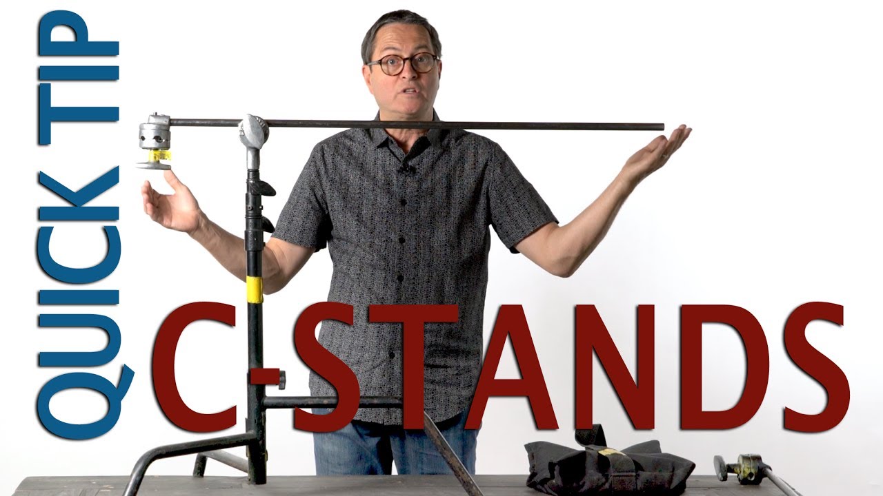 Industry Tips: How to Properly Set Up a C-Stand