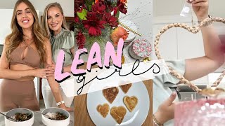 VLOG: Wedding Weightloss, Workout with Me &amp; My Fiancé, Valentines Prep &amp; The Lean Girl Collab