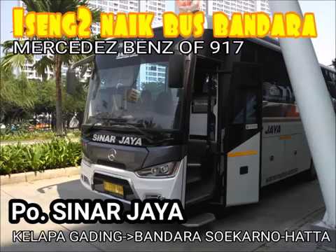 Iseng-Iseng Naik Bus Bandara (JA Connexion), Po. Sinar Jaya 3RM Kelapa Gading-Soekarno Hatta
