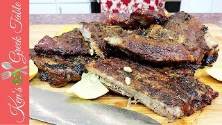 Slow Cooked Marinated Pork Ribs