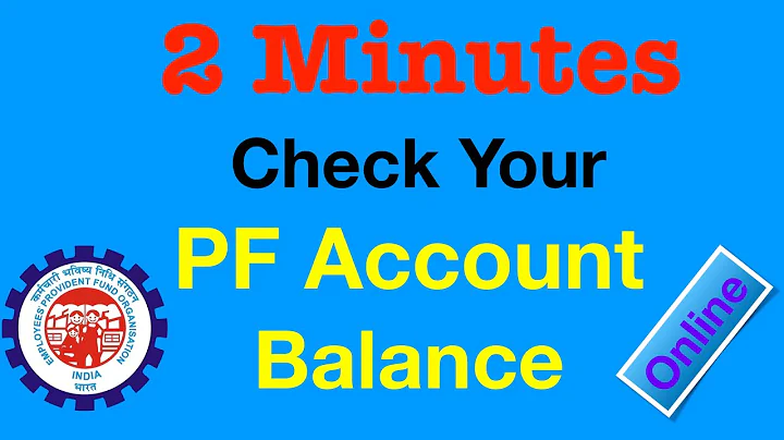 How to check PF Balance online | PF Balance Check  | ENGLISH