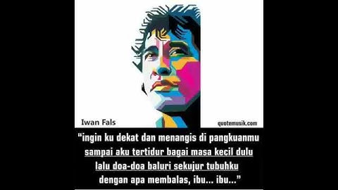 History WhatsApp iwan fals .ibu