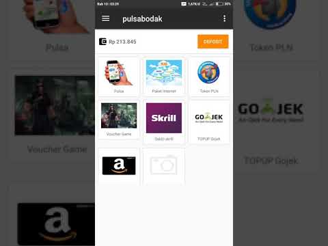 ISI ULANG PULSA OTOMATIS, CARA DAFTAR DAN LOGIN APLIKASI ISI ULANG PULSA OTOMATIS. 