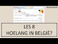 Nt2  les 8  hoelang woon jij in belgi nederlandsleren learndutch hollandacagreniyorum nt2