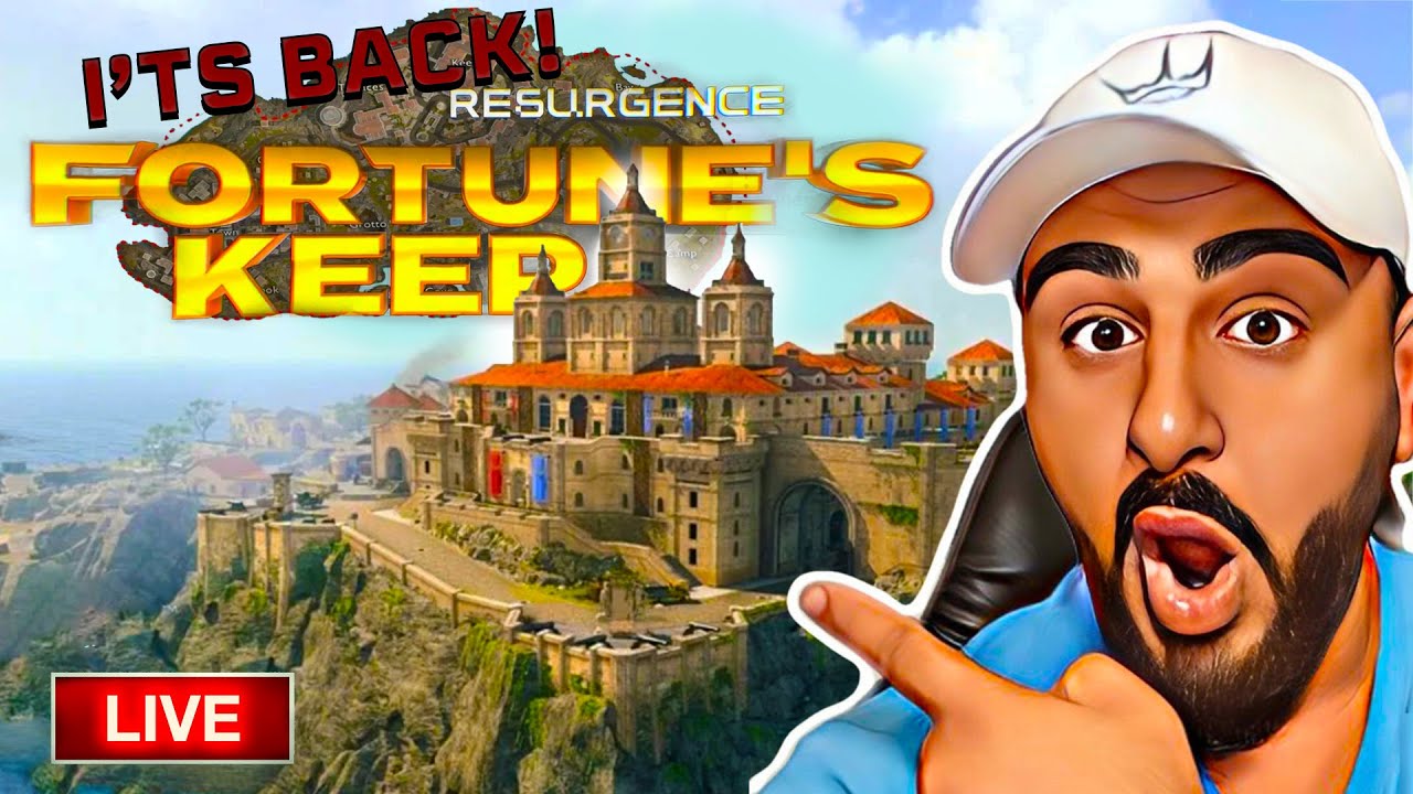 🔴LIVE | Warzone Resurgence | RANKED| FORTUNES KEEP IS BACK!! - YouTube