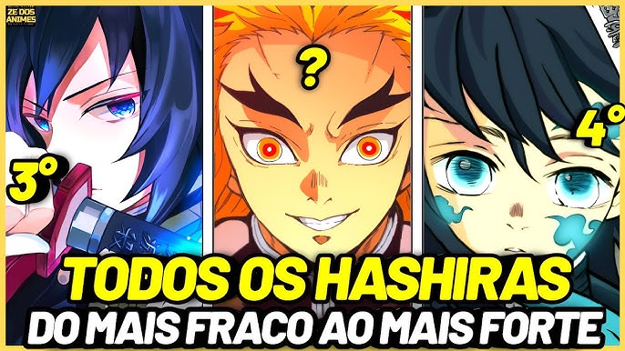 Top 6 dos personagens mais fortes de Demon Slayer - Oxente Sensei