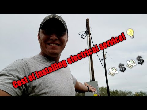 Temporary Electrical Service Cost