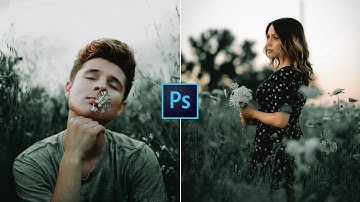 How to Make This Easy CYAN and ORANGE Color Grading Effect in Photoshop