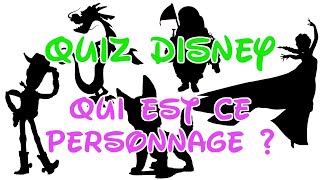 Quiz Disney 2 - Qui Est Ce Personnage ? 20 Personnages - 40 Points