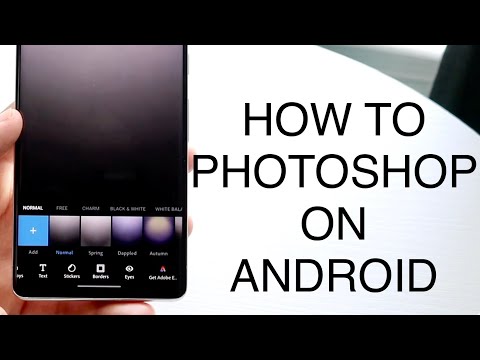How To Photoshop On Android! (2023)