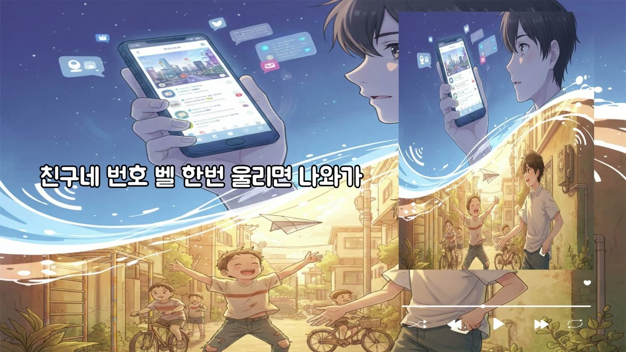 와이파이 없는 놀이터|휴대폰 없이 놀던 그 시절이 그립다면…📱➡️🌙#ai노래 #ai보컬 #ai음악 #ai
