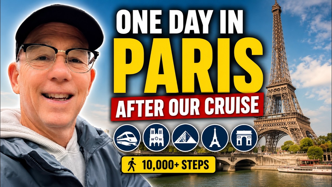 One Day in Paris From Our Cruise Port (Self-Guided Walking Tour)