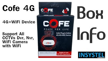 Cofe 4G+Wifi Device CF-4G707 WF