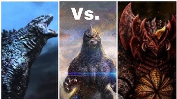 Godzilla ps4/heisei Godzilla vs Godzilla 2014 vs destroyah/ king of kaiju mode