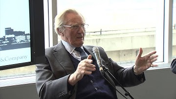 Lord Michael Heseltine and Lord Richard Rogers in conversation at London Conference 2012