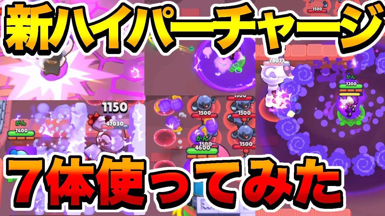 Pre-play] I tried out the seven new Hyper Charge characters and