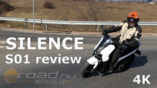 The most brilliant: Silence S01 electric scooter review (English  4K)  Onroad.bike