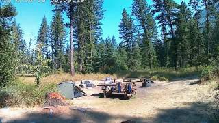Pine Creek Campsite, South of Livingston, Montana