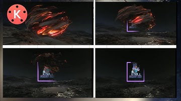 HOW to Make Burning Gaming Logo Animation intro convert  in Kinemaster