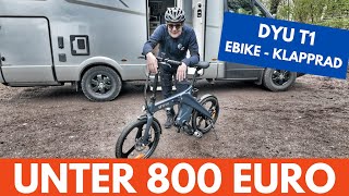 PREISWERTER gehts nicht  EKlapprad für unter 800 Euro