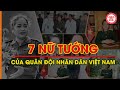 7 Nữ Tướng Của Quân Đội Nhân Dân Việt Nam | THƯ VIỆN PHÁP LUẬT