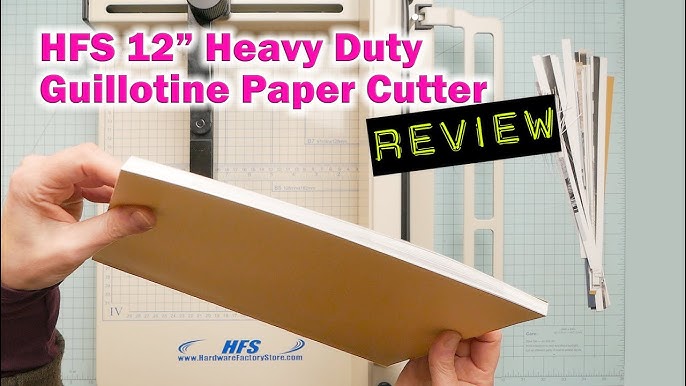 Swingline Guillotine Paper Cutter Heavy Duty, 12 Inch Paper