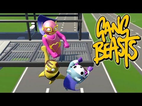 阿津 萌萌小人大亂鬥 Gang Beasts - 非常有趣的搞笑摔角遊戲