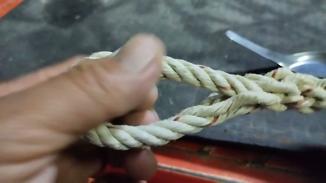 แนะนำ“วิธีถักเชือกคล้องวัว” ถักง่าย สอดง่าย แก้ปัญหาการสอดเชือกยากๆ