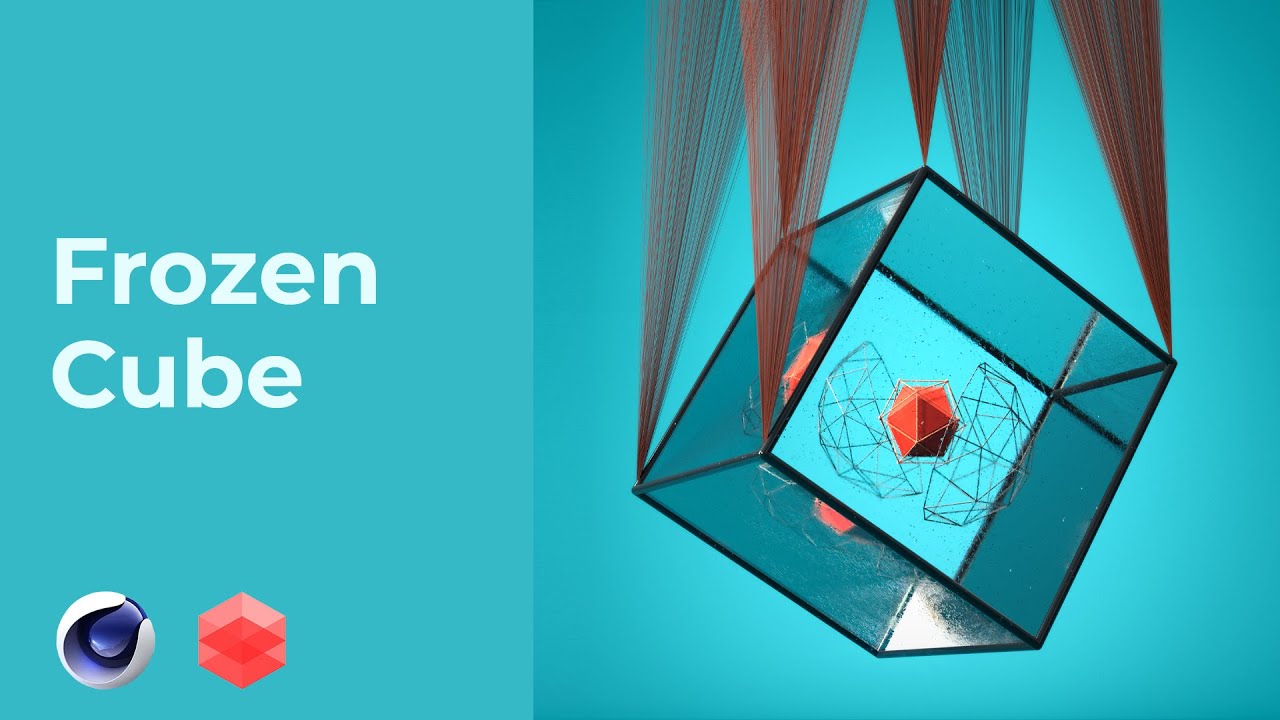 Frozen Cube | Breakdown #2 (Cinema 4D & Redshift) - YouTube