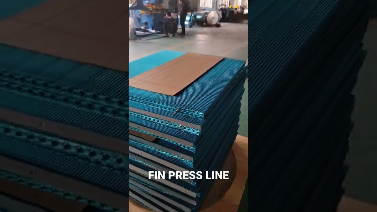 fin press line