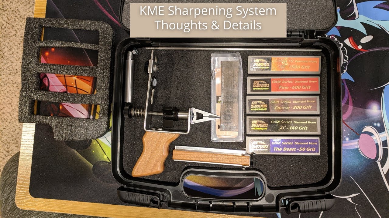 KME Sharpeners Knife Sharpening System Kit