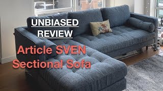 Article Sven Sectional Sofa UNBIASED Review