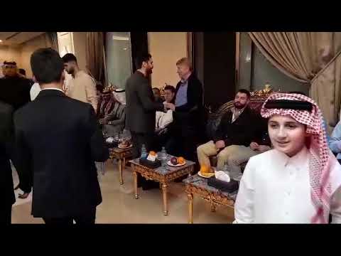 استقبال الشيخ حسام قاطرجي صقر النعيم للمهنئين بالعيد بمضافة النعيم بحلب