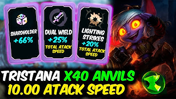 10.00 Attack Speed Tristana Only Anvils with Reaper