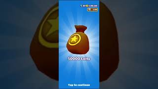 Subway Surfers 50000 Coins In Super Mystery Box.