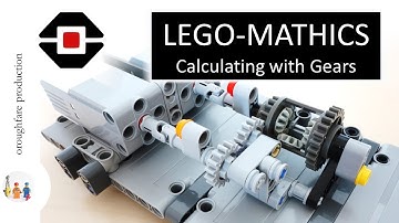 LEGO Calculator - How differential gears works