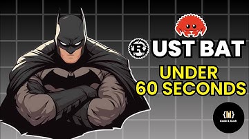 Rust Bat Explained in 60 Seconds | Cat Alternative for Your Terminal