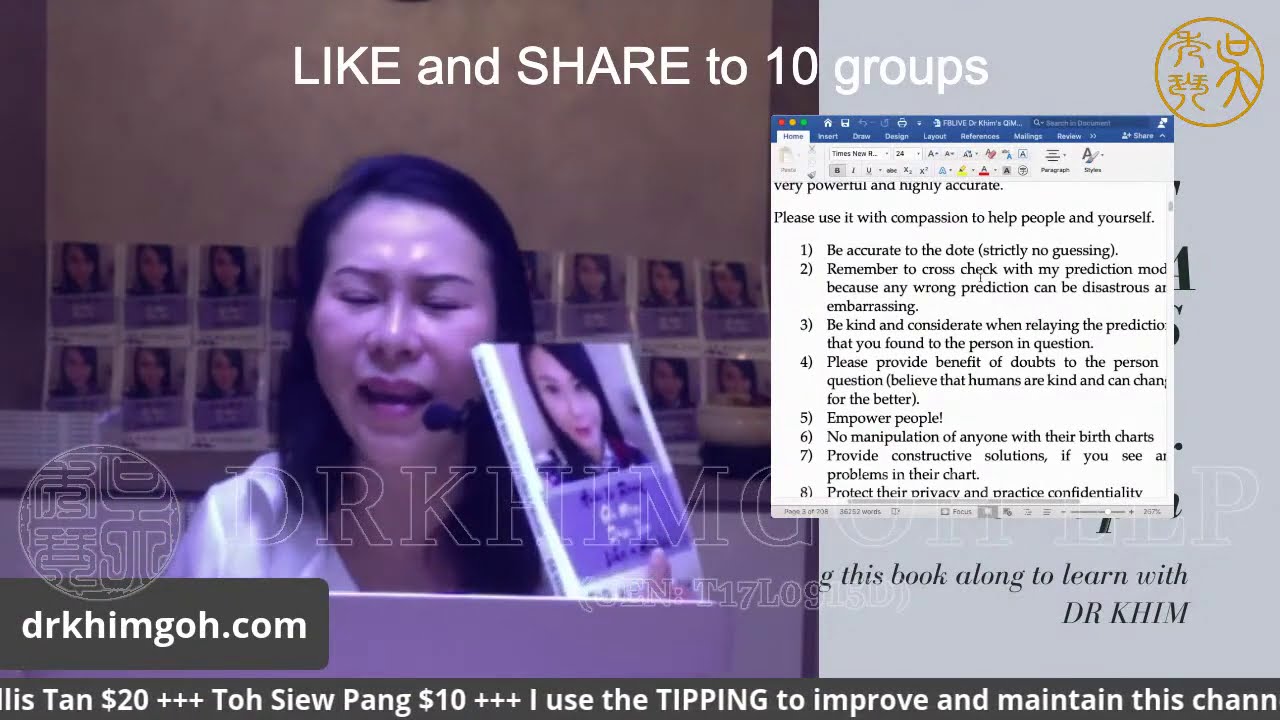 FREE Qi Men Dun Jia & Bazi Lesson 2 - every Saturday 8-10pm 