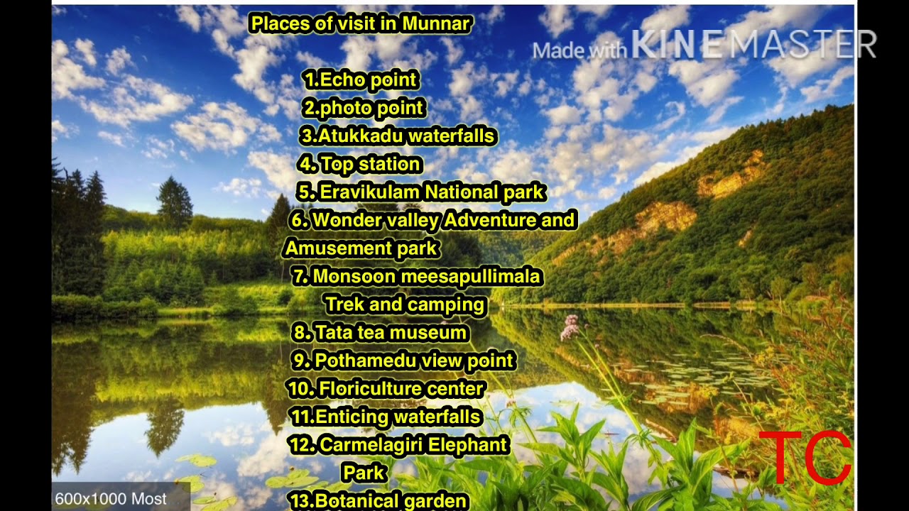 Famous tourist spot part-1 MUNNAR-KERALA