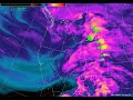 May 18, 2014: Water Vapor Loop with Lightning